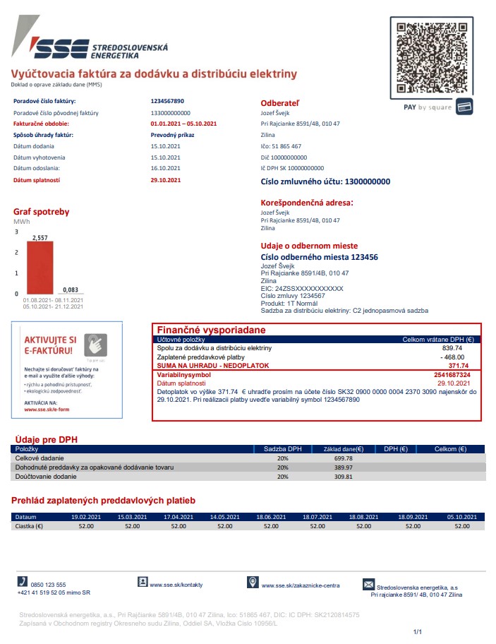 Minol USA business utility bill 